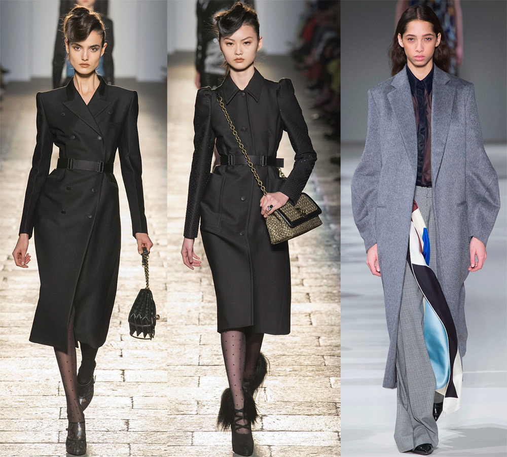 Manteau avec des manches inhabituelles