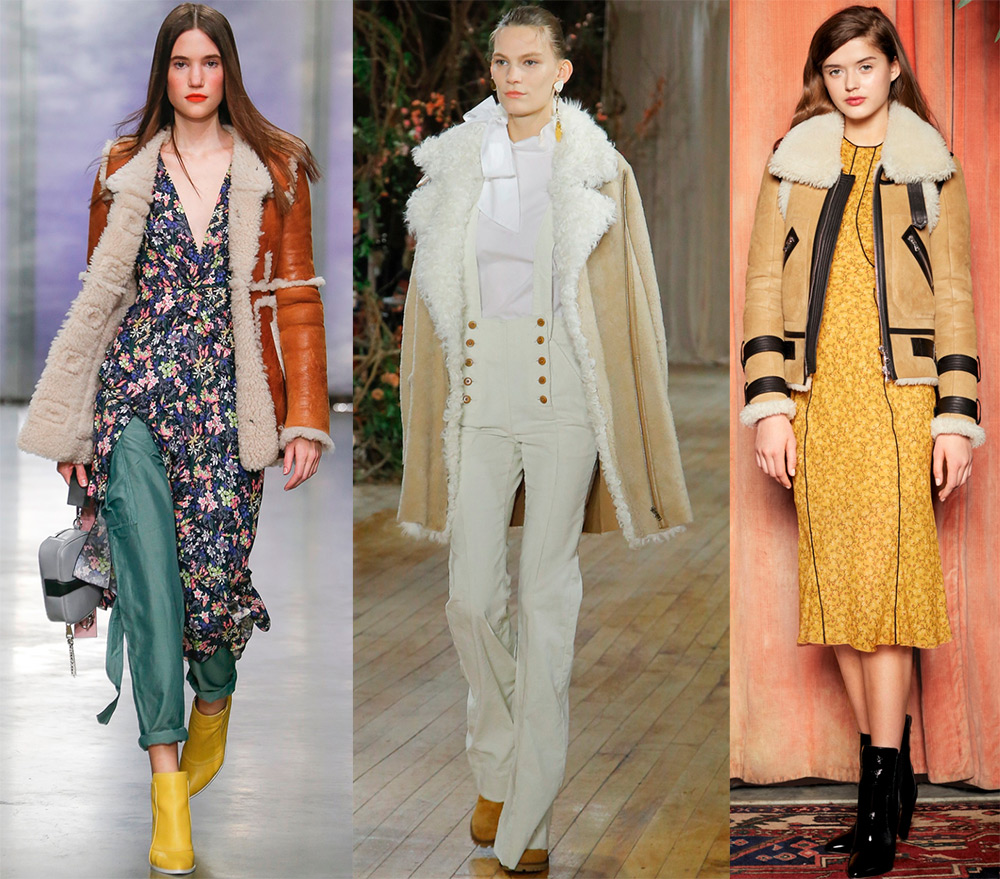 Manteaux d'hiver en peau de mouton 2025-2026