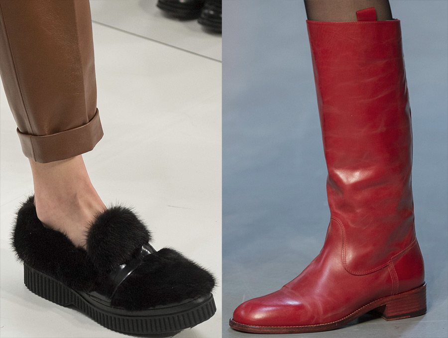 Chaussures à talons bas pour femmes