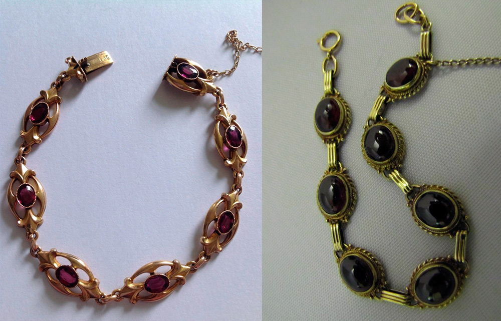 Pierre grenat-almandine - décorations et propriétés