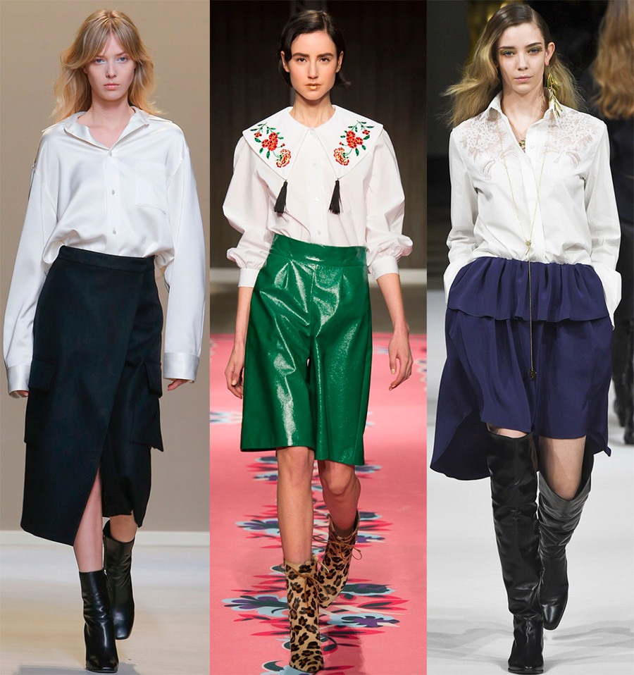 Chemisier blanc 2025-2026