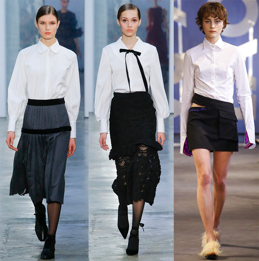 Chemises et chemisiers blancs 2025-2026