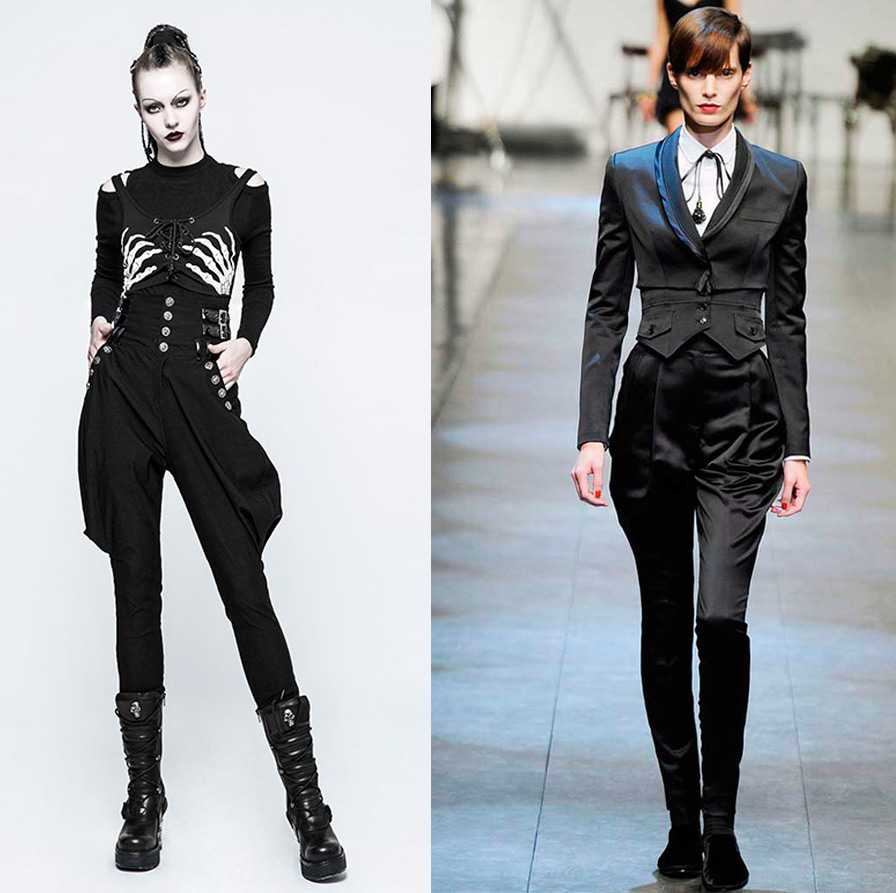 Pantalons fuselés et tendances de la mode