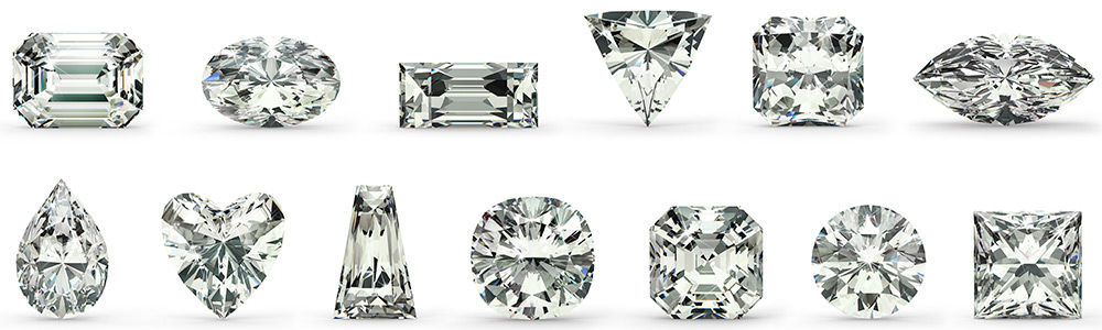 Types de diamants taillés