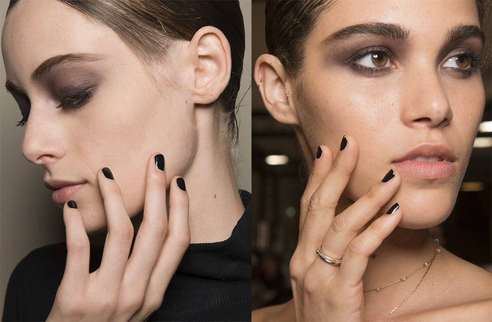 Vernis à ongles foncé