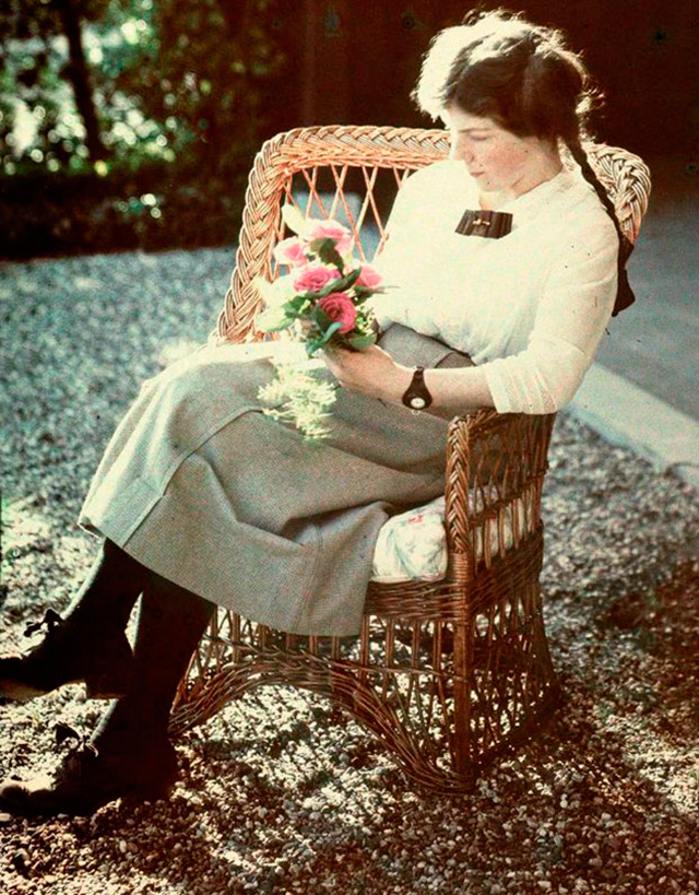La mode féminine 1900-1910 en photographies couleur