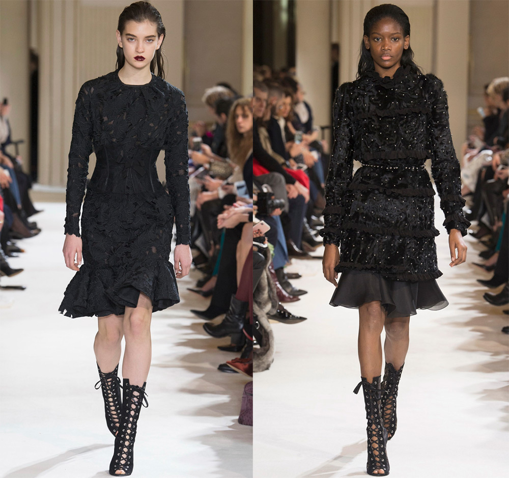Robes noires Giambattista Valli
