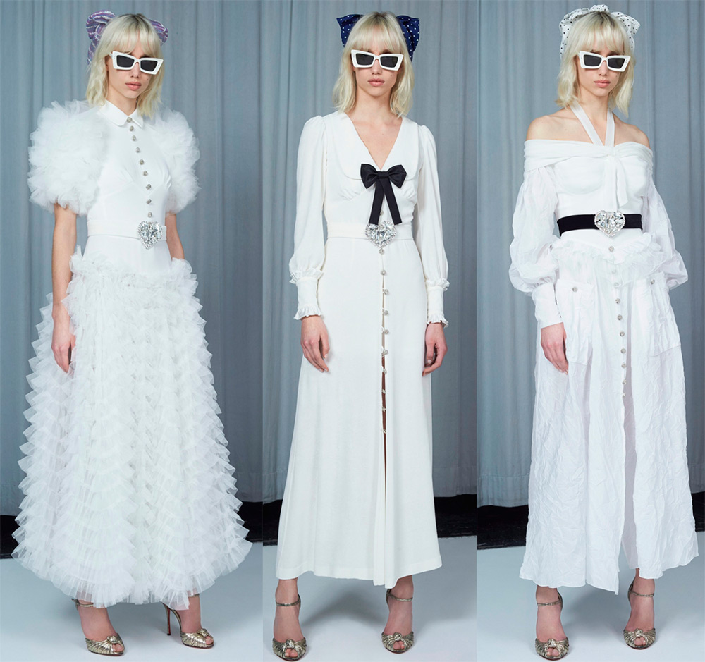 Robes blanches élégantes 2025-2026