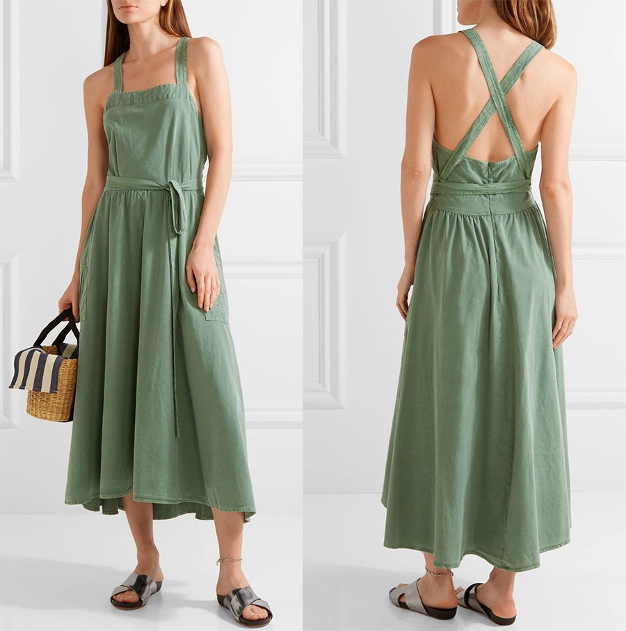 Robe tablier - tendance mode