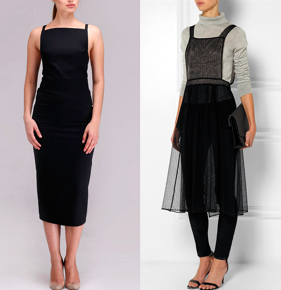 Robe tablier - tendance mode