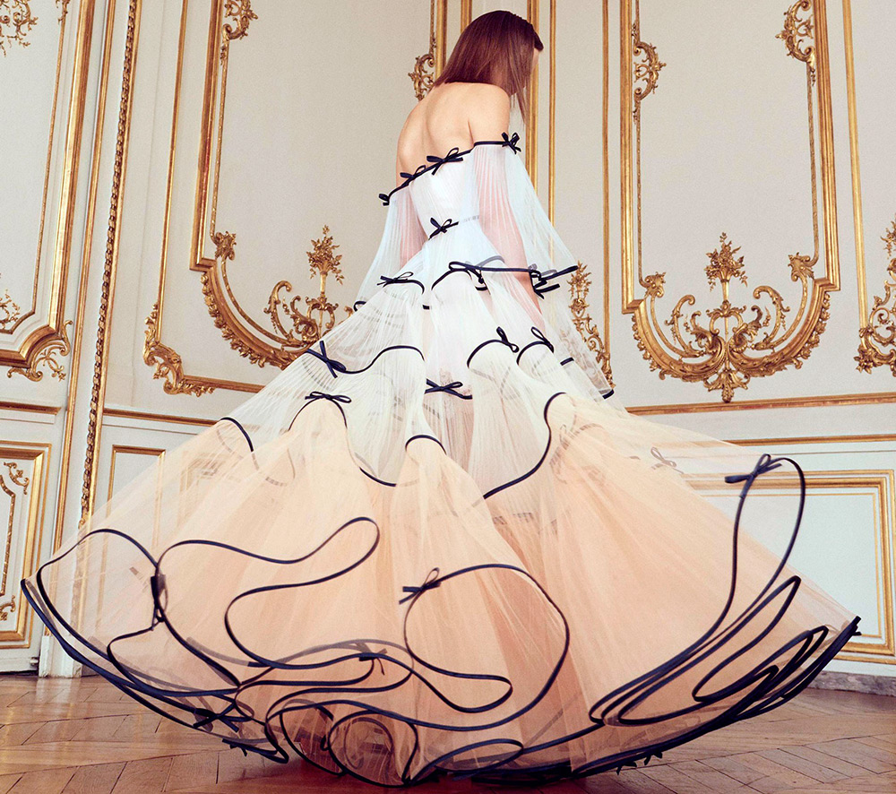 Robe avec une jupe ample