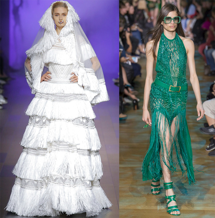 Belles robes à franges