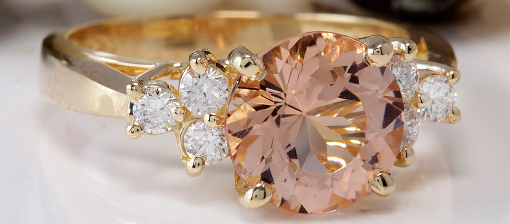 Bague morganite
