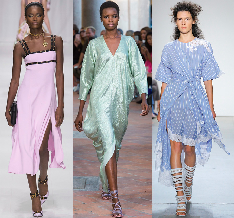 2018 robes de style lingerie