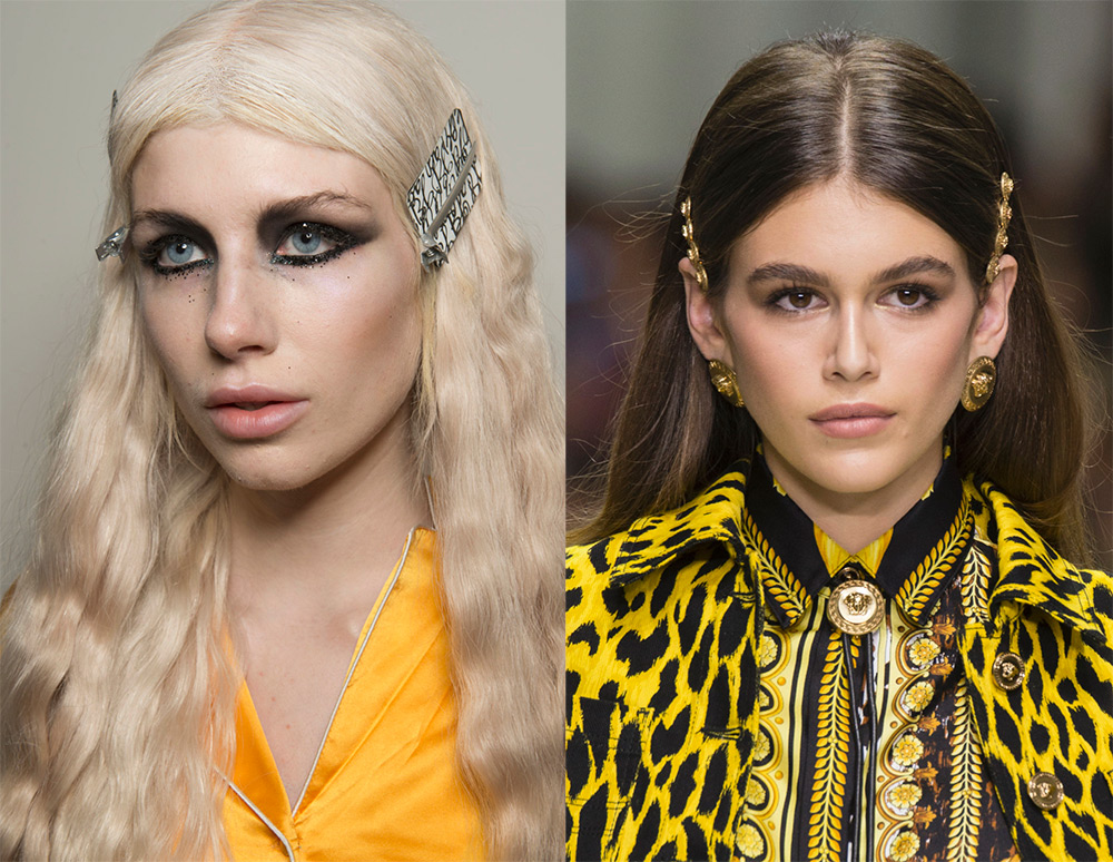 Coiffures pour cheveux longs pour le nouvel an