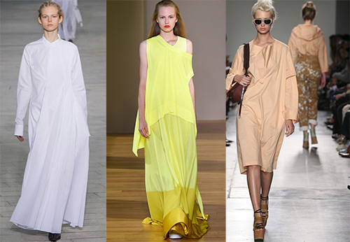 Robes coupe ample - tendance de la mode