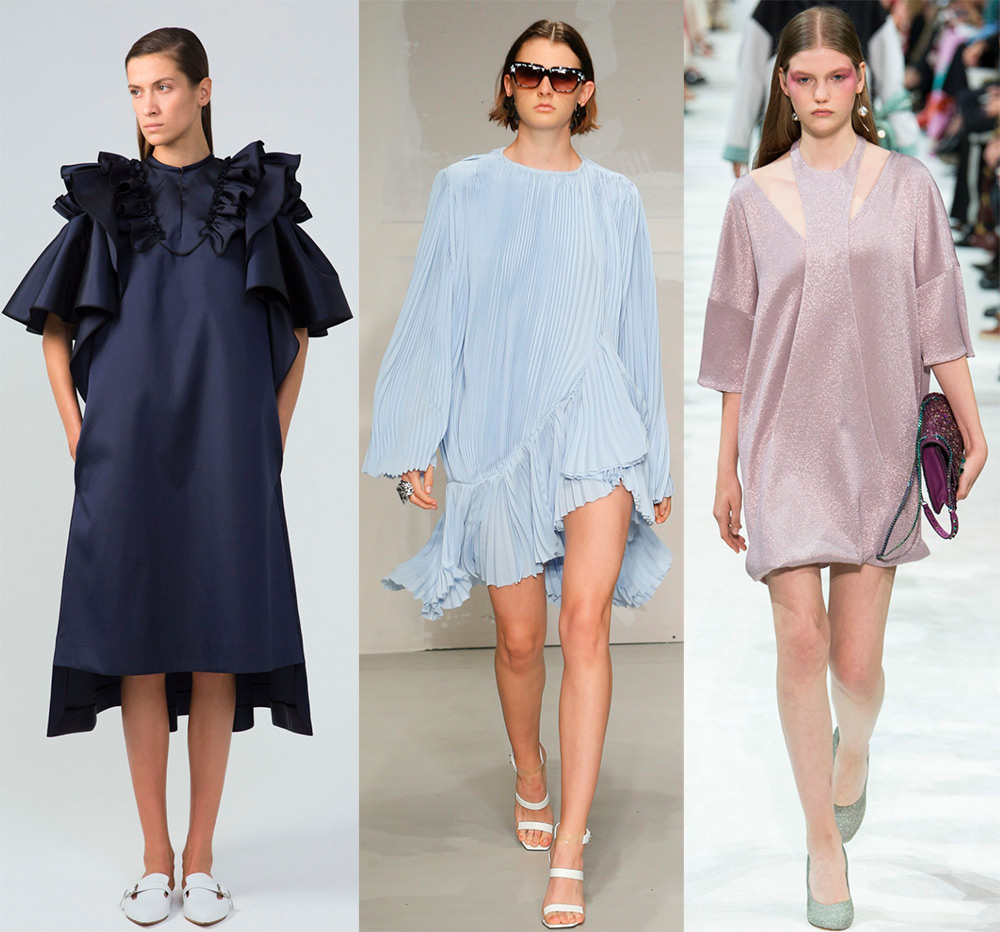 Robes amples à la mode