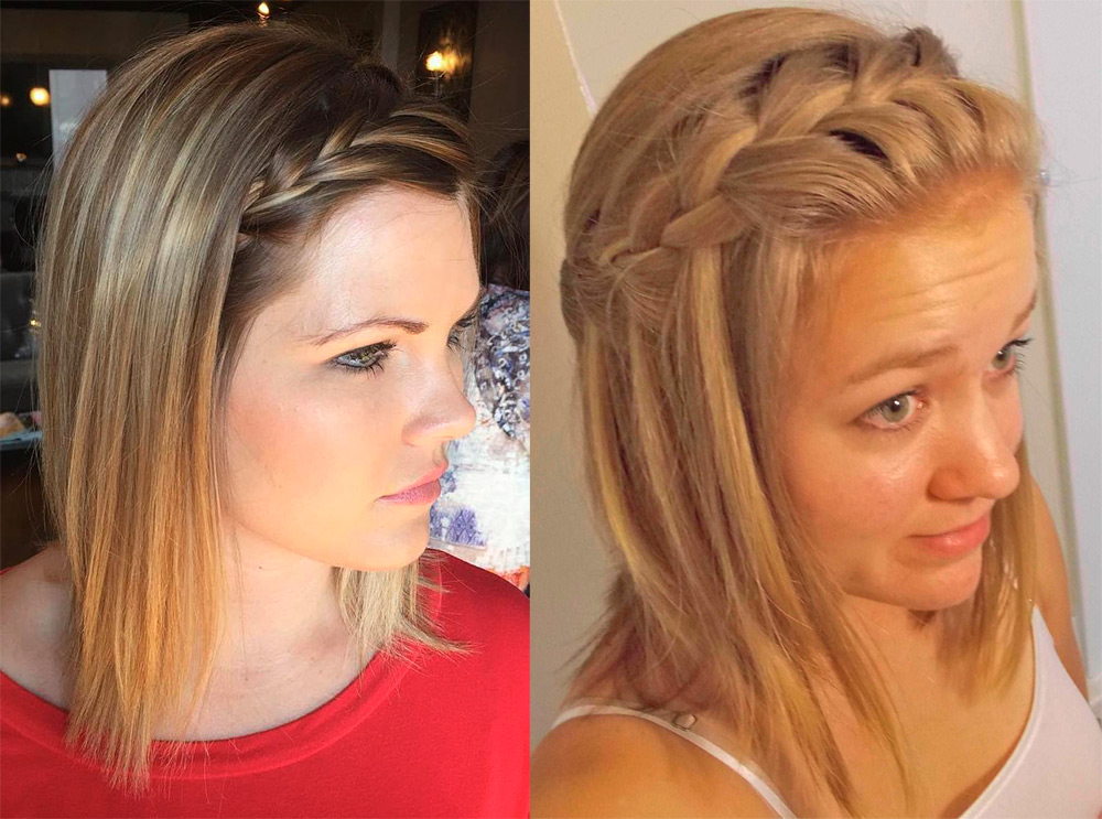 Coiffures pour la fête