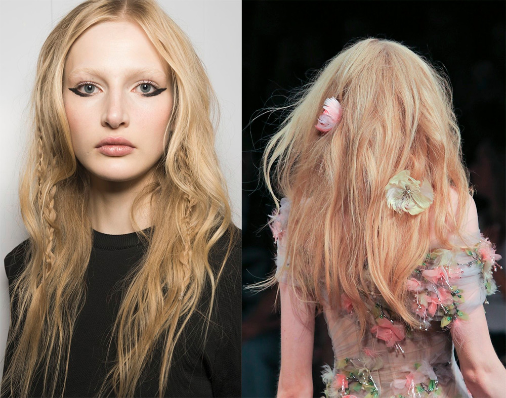 Coiffures pour cheveux longs