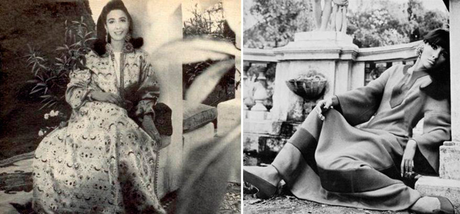 Robe caftan - qui convient et quoi combiner