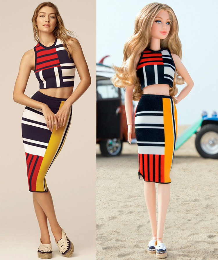 Poupée Barbie par Gigi Hadid