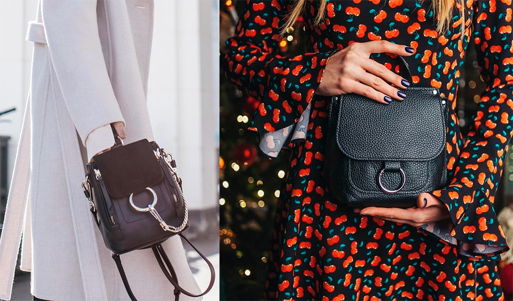 Petit sac à dos en cuir