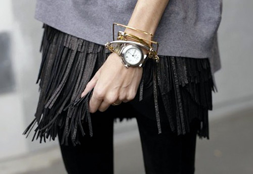 Longue frange 2026 - tendance de la mode