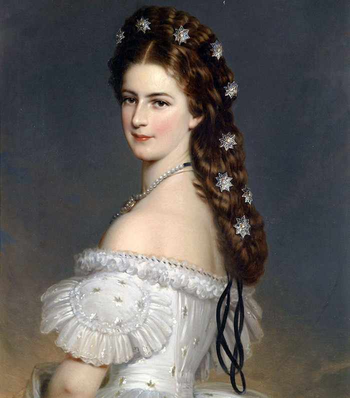 Portrait d'Élisabeth de Bavière