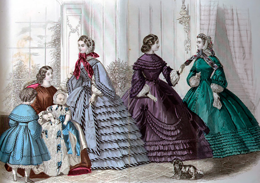 La mode dans les années 1860