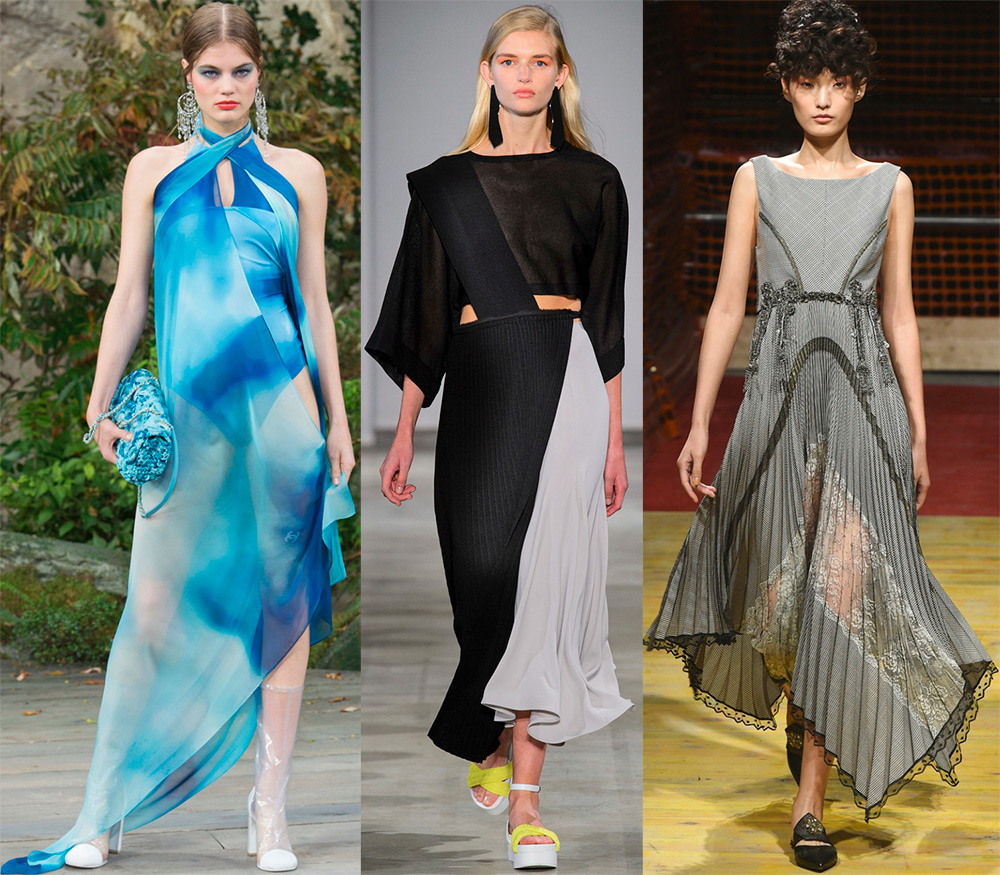 Robes asymétriques 2026