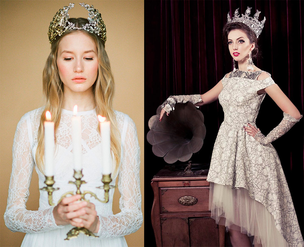 Couronne pour la mariée