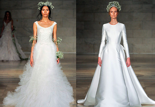 Achetez une robe de mariée toute faite ou cousez sur commande