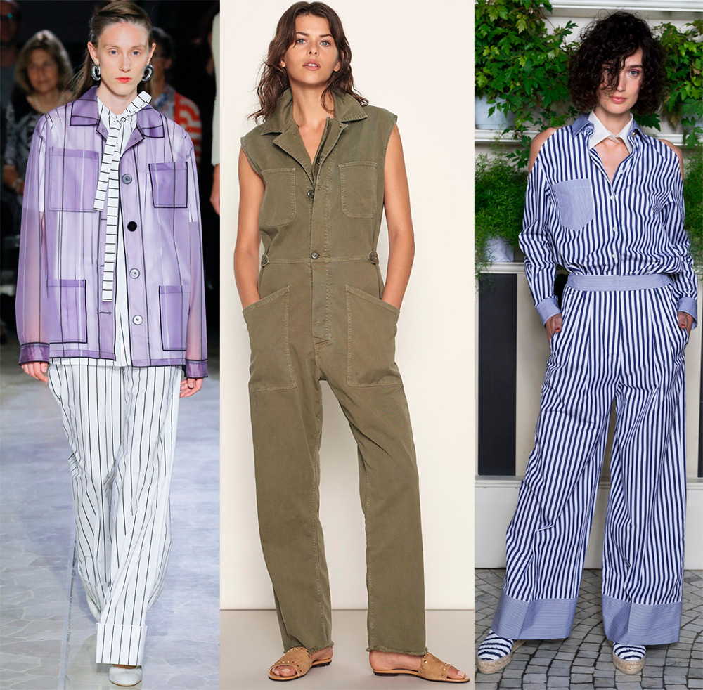 Poches plaquées simples