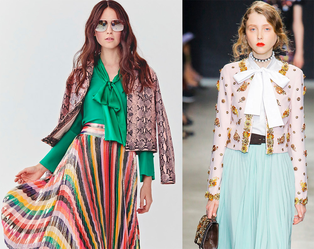 Blouses à nœuds printemps-été 2026