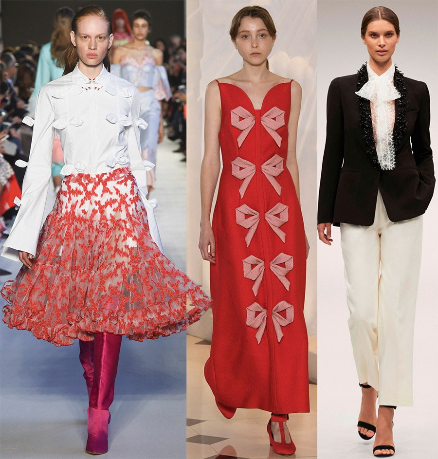 Vêtements pour femmes avec un nœud