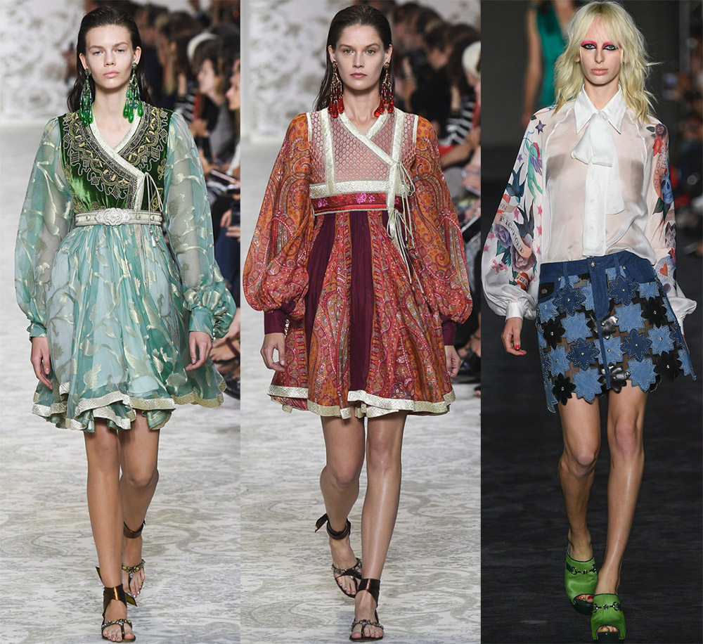 Manches bouffantes bouffantes - une tendance de la mode