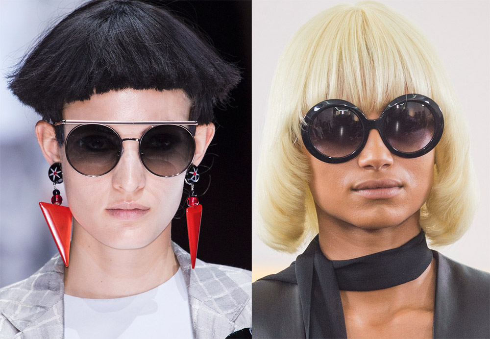 Lunettes de soleil rondes