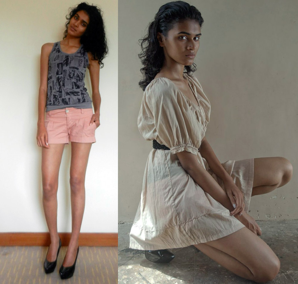 Modèle Radhika Nair