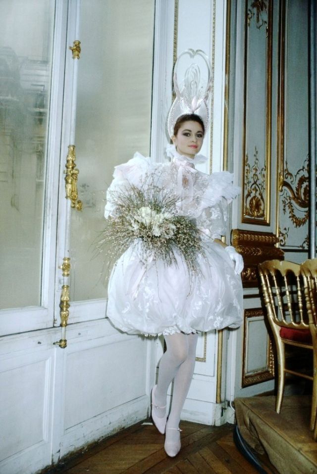 mariée des années 1980
