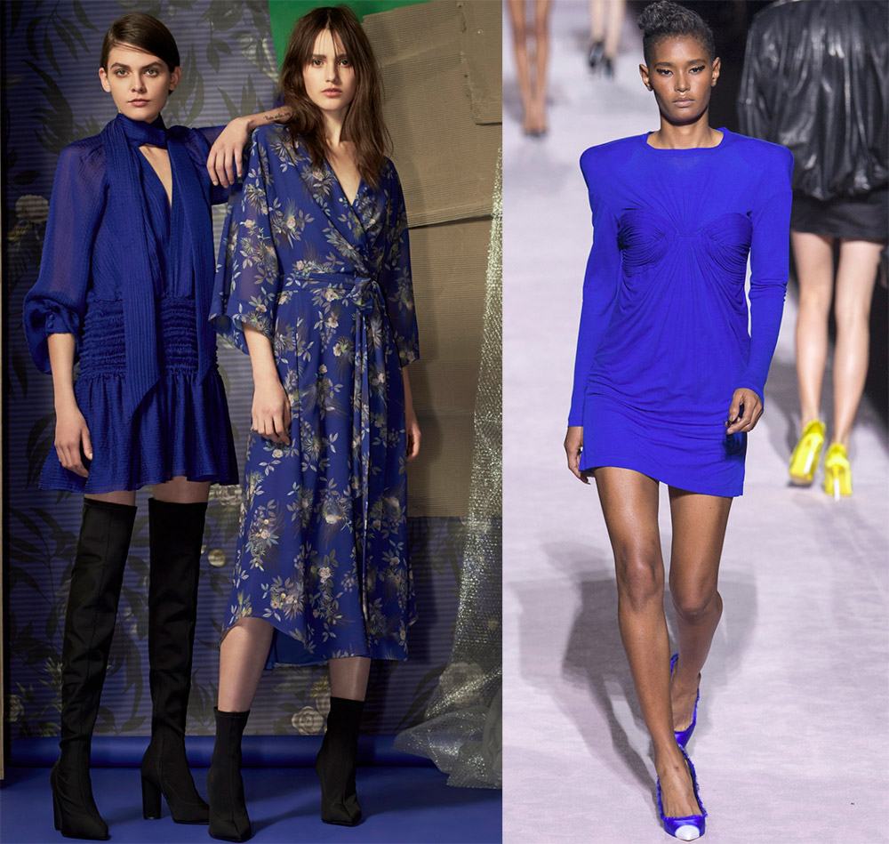 De belles robes bleues