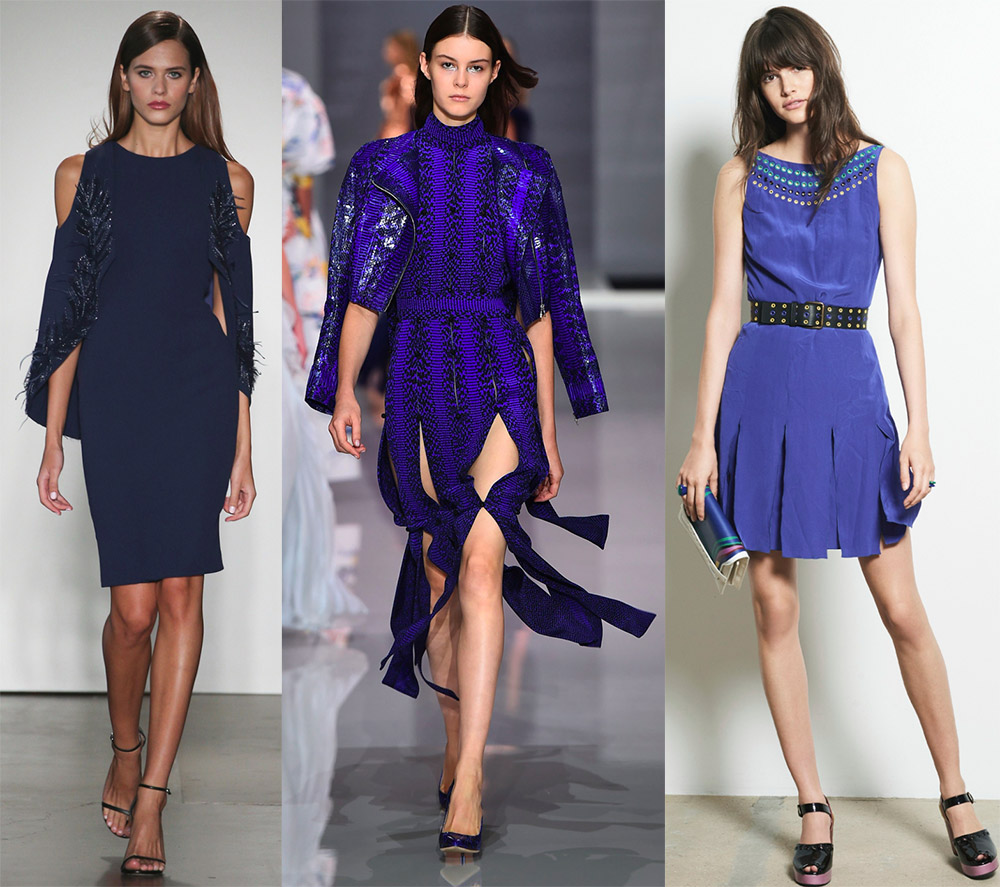 De belles robes bleues