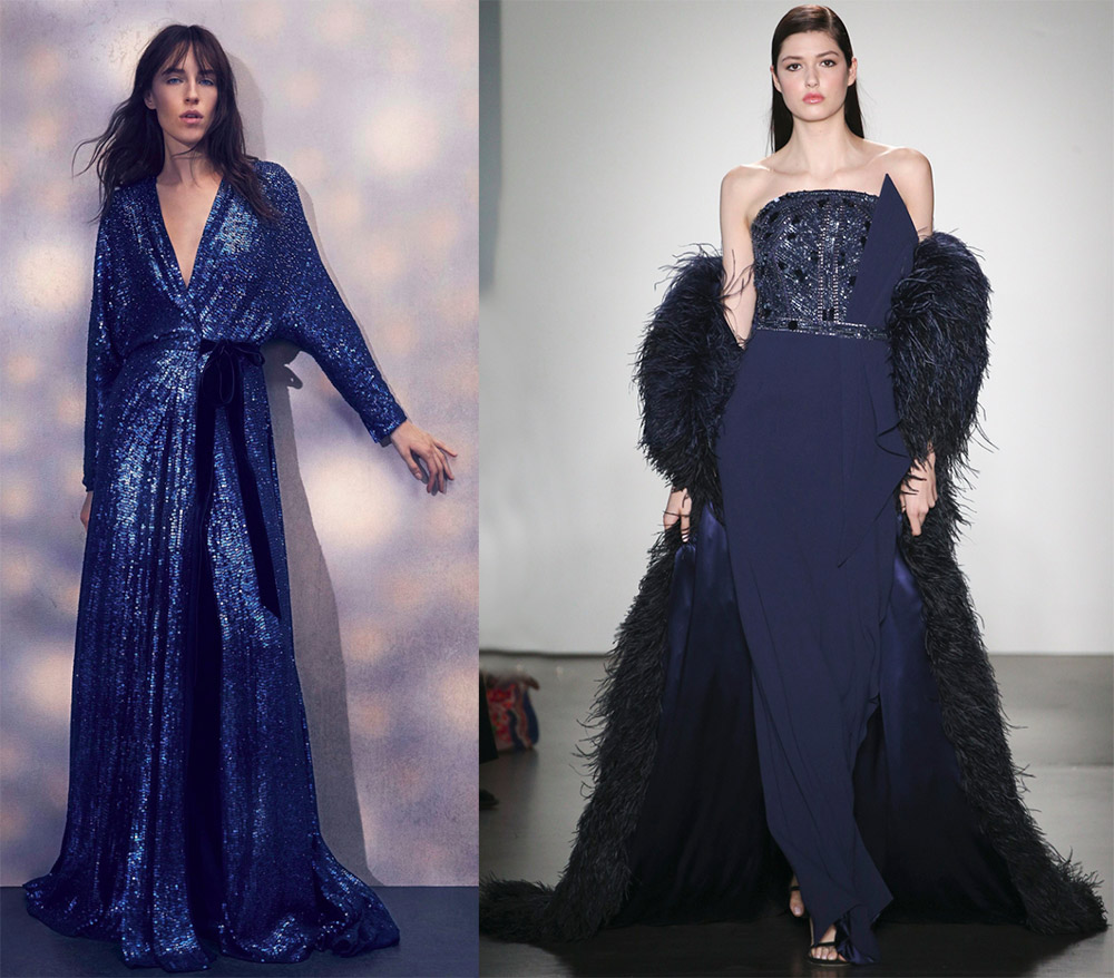 Robes de soirée bleues 2026