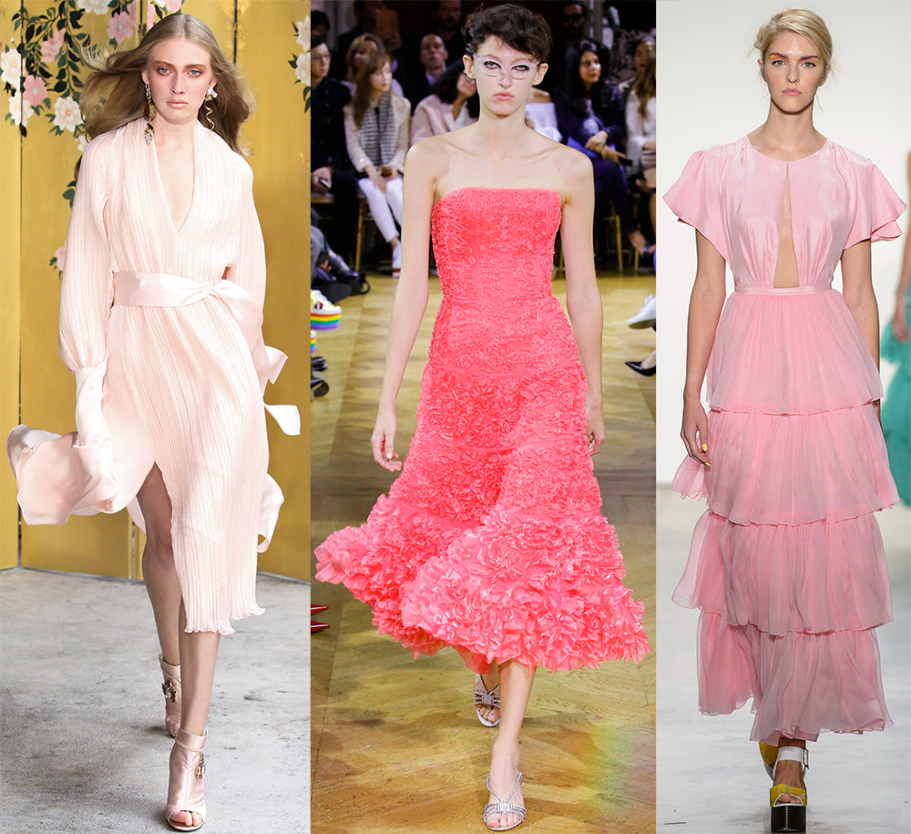 Robes roses 2026