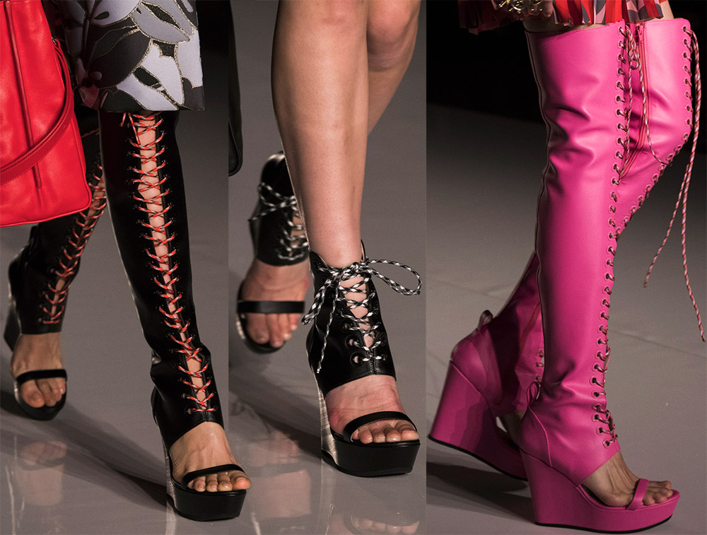 Chaussures à lacets