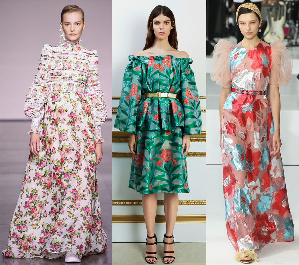 Belles robes fleuries