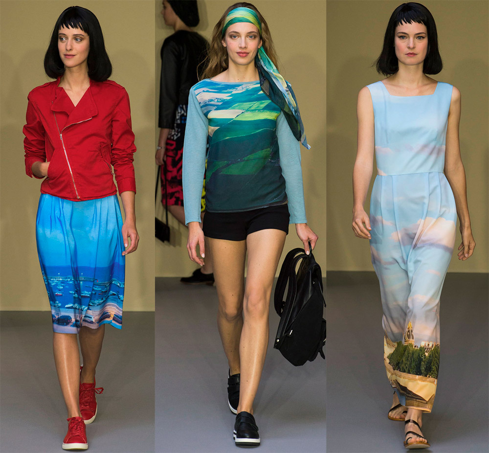 Imprimés paysage tendance