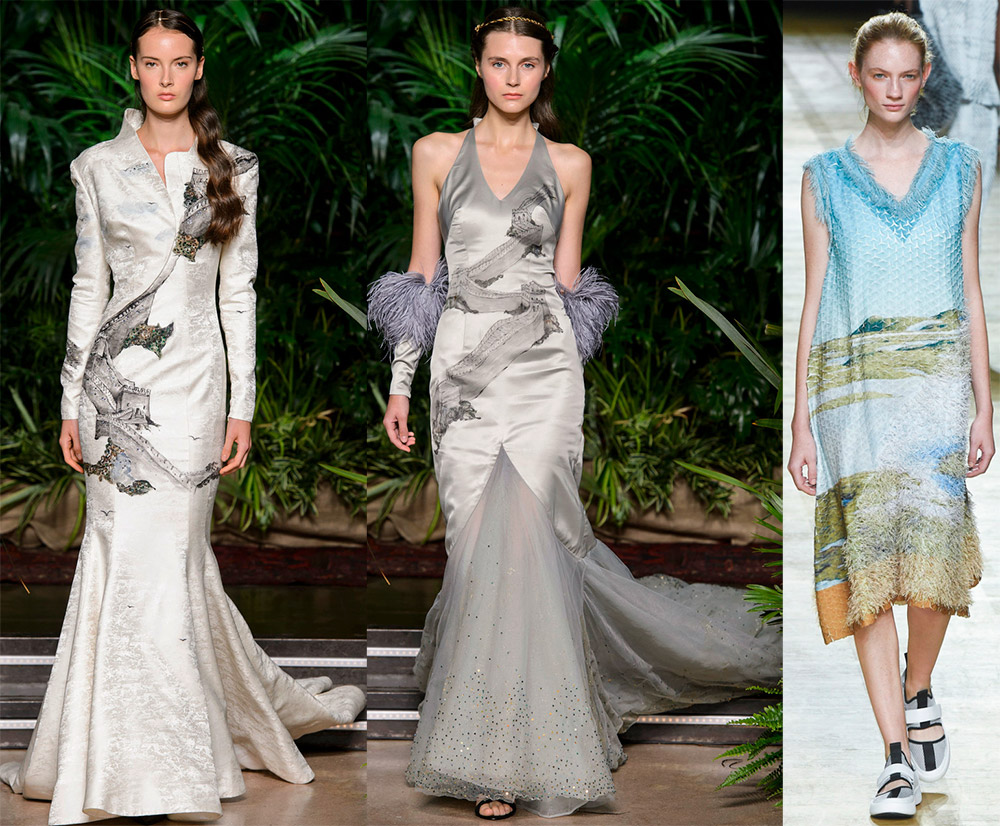 Imprimés paysage tendance