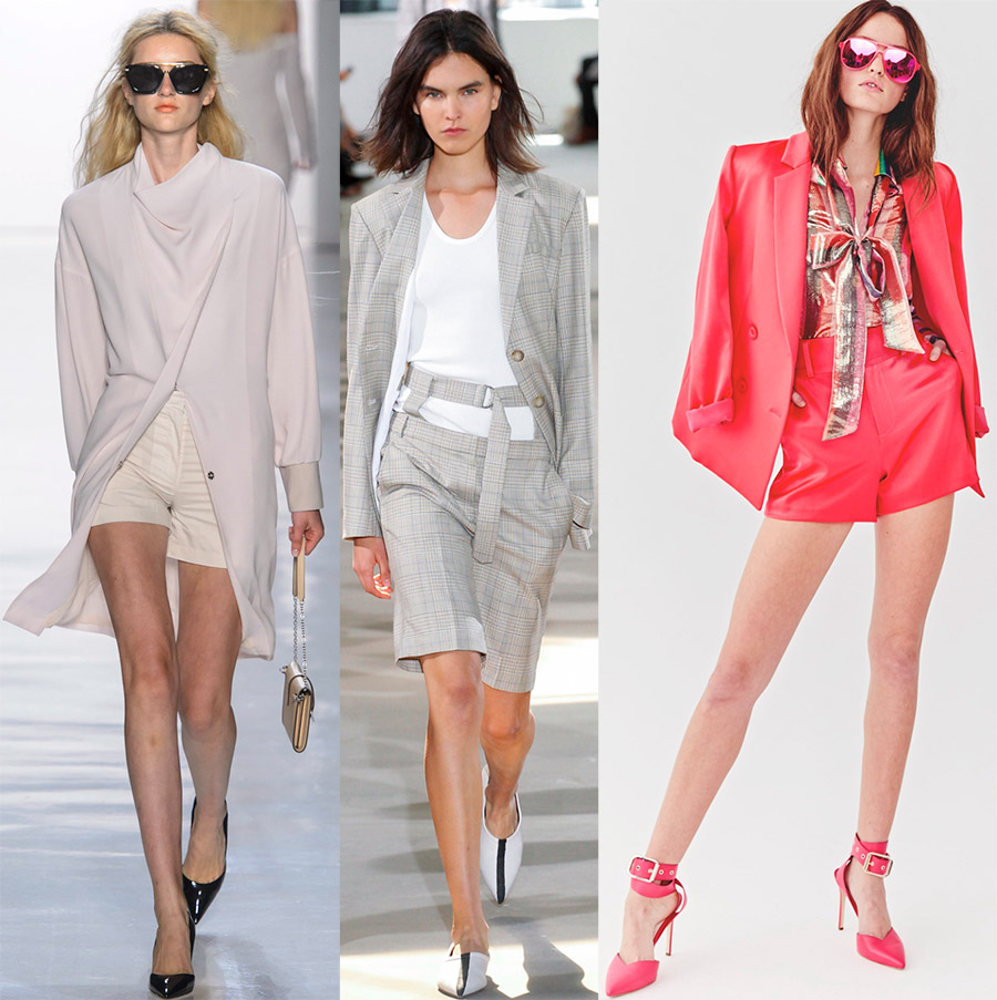 Costume femme avec short