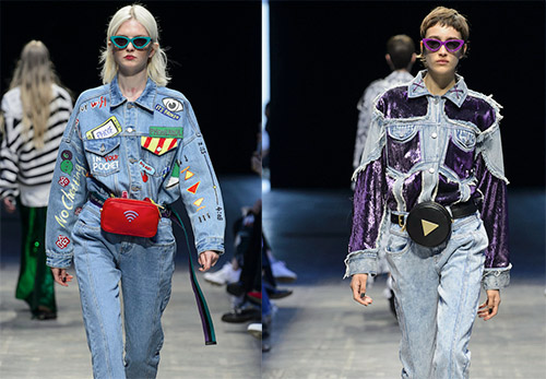 Vestes et vestes en jean à la mode