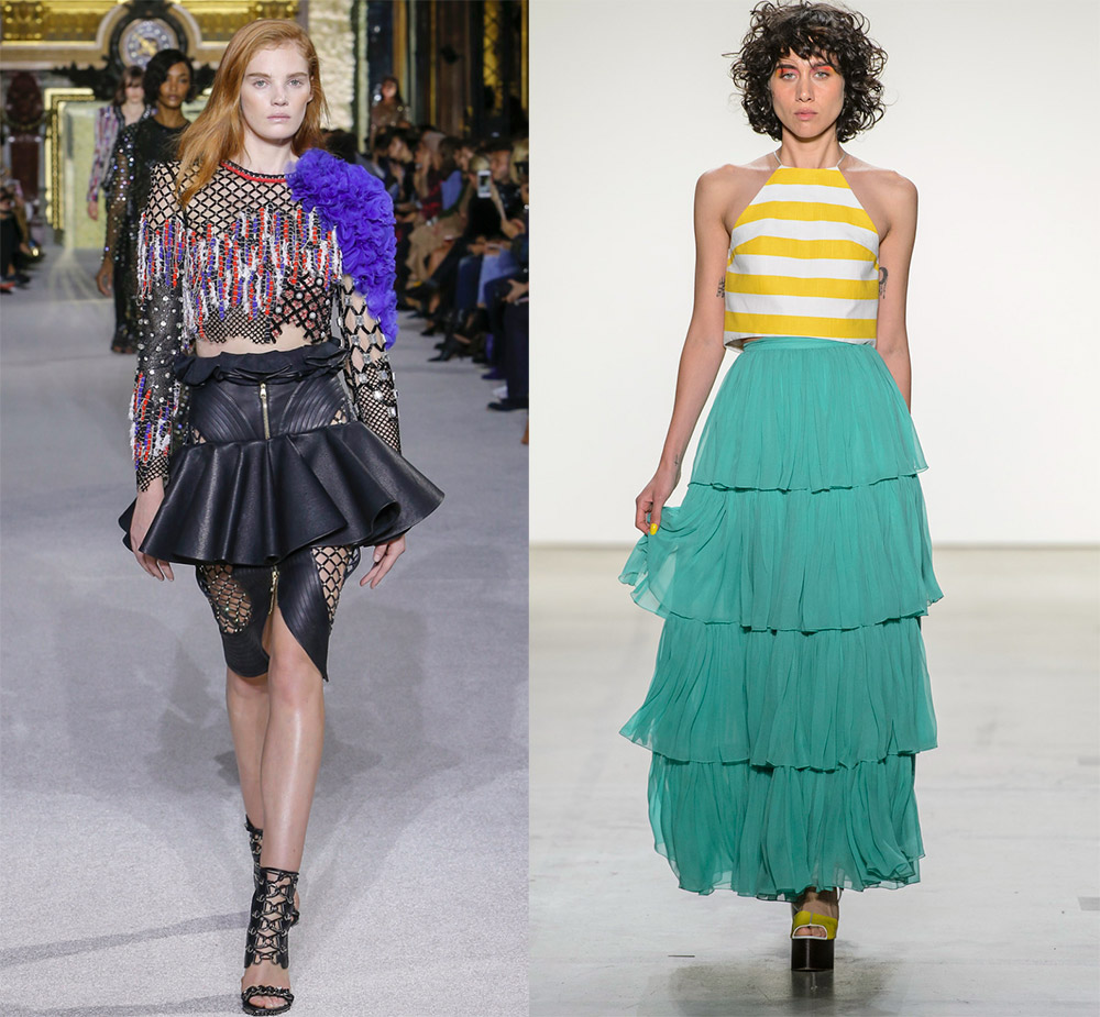 Jupes à la mode et belles